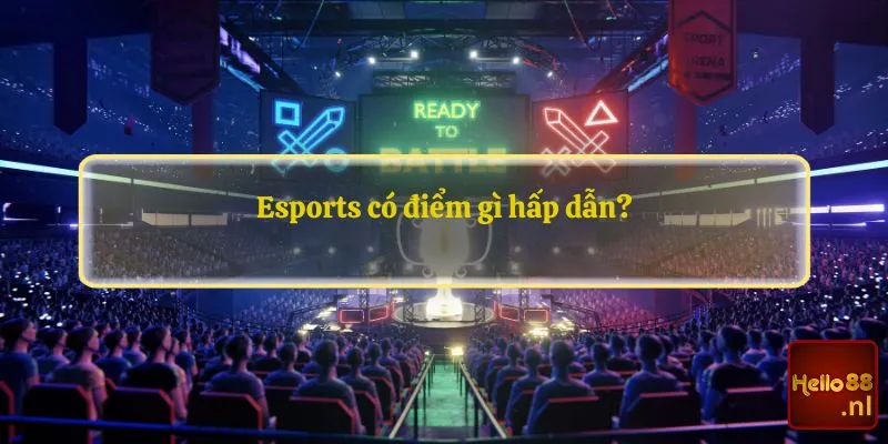 Esports có điểm gì hấp dẫn?